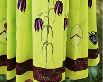 Ausschnitt Kraut-Rock-Modell „Spessart“, Rock